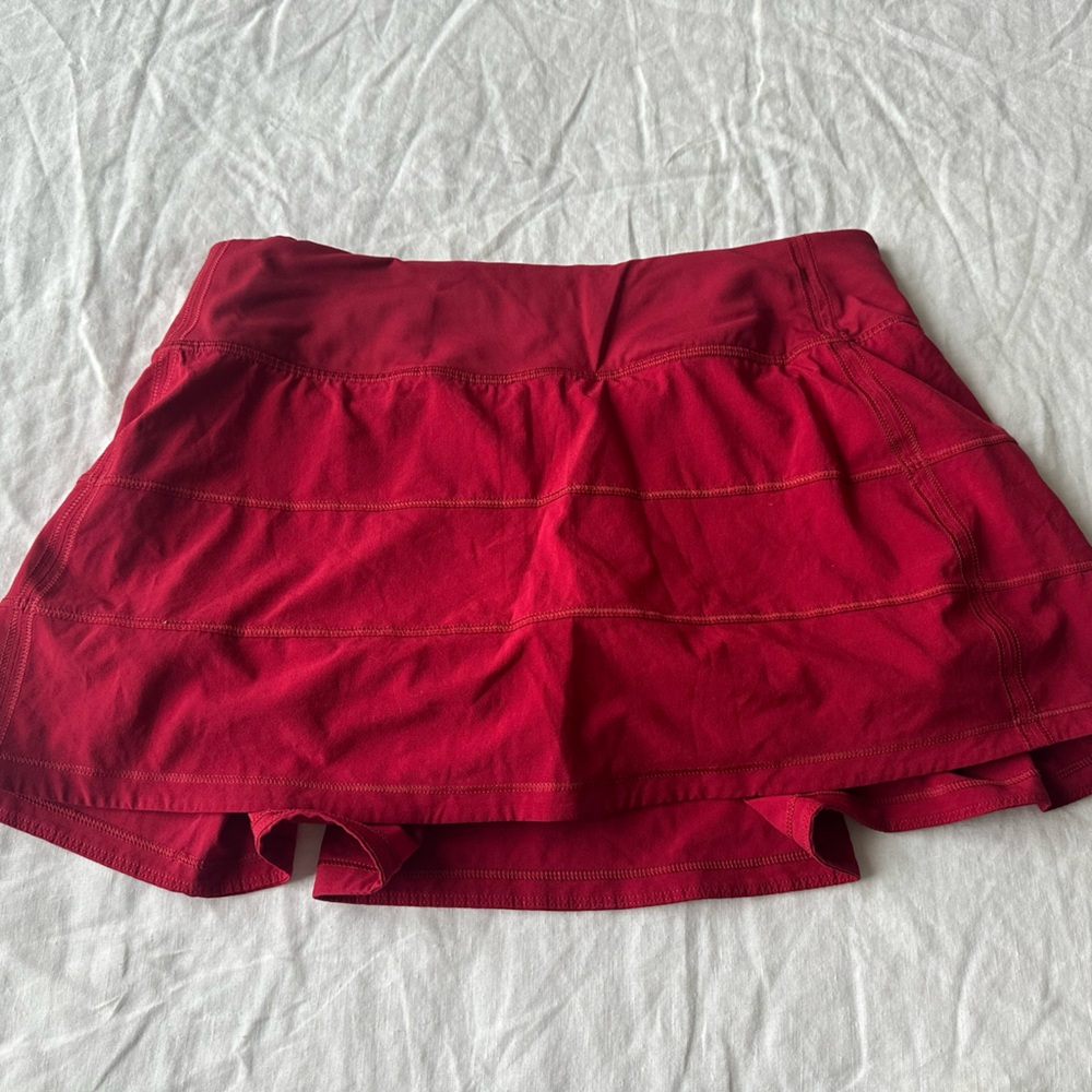 lululemon Pace Rival Mid-Rise Skirt - 6 reg - built-in shorts